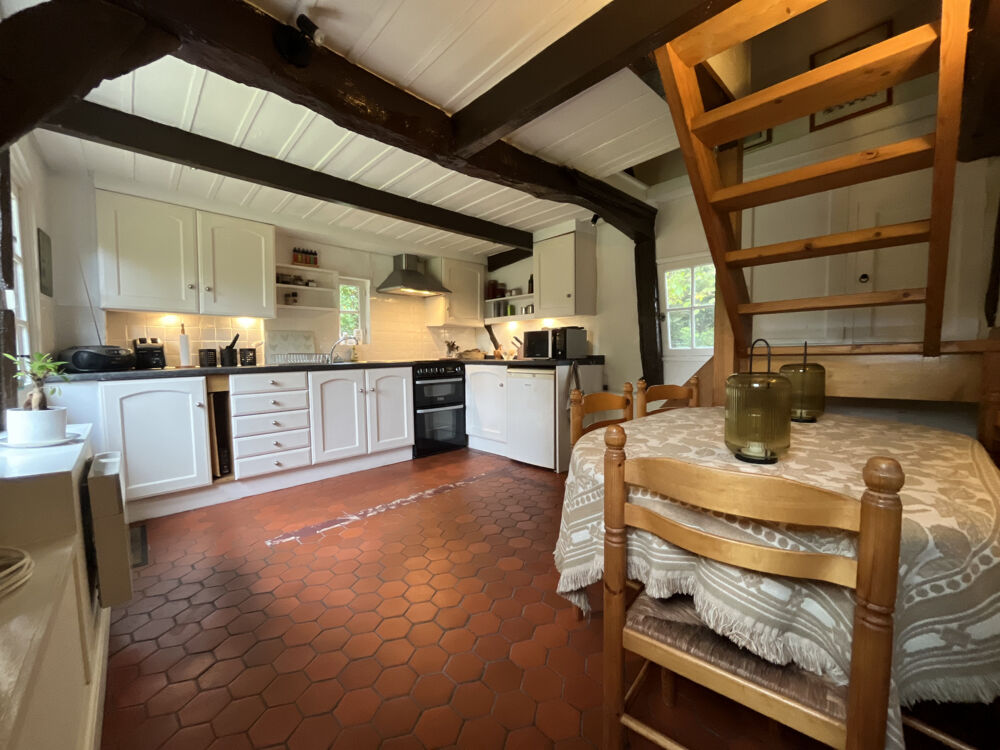 Vente Propri�t�/Ch�teau �La Rivi�re-Saint-Sauveur - Propri�t� normande - 2 habitations - Terrain 5 600 m2 - Charretterie - � 10 min de Honfleur La riviere st sauveur