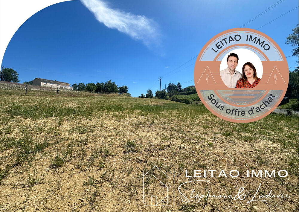 Vente Terrain Terrain à bâtir 610 m2 borné G1 faite Graulhet