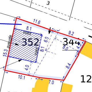  Terrain � vendre 265 m�
