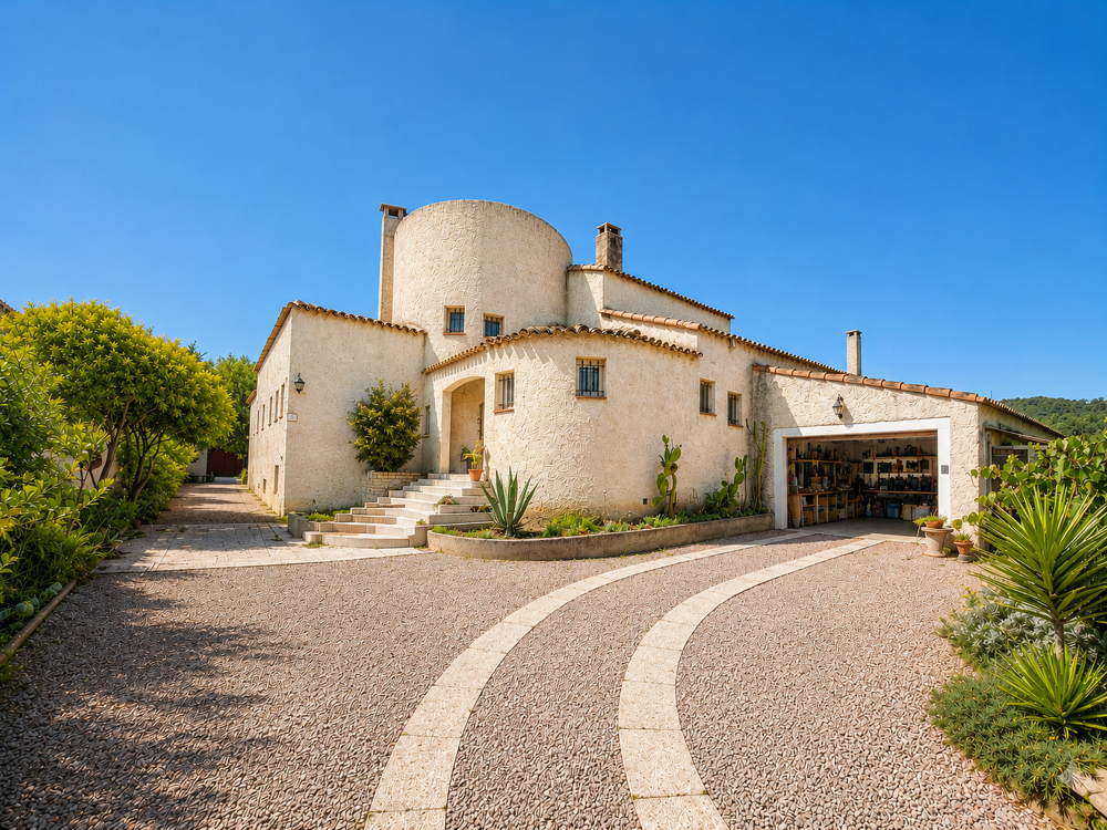 Vente Maison DEMEURE PROVENCALE DE CARACTERE AVEC TOUR, PARC PAYSAGER ET PISCINE Chateauneuf les martigues