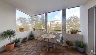  Appartement  vendre 2 pices 42 m