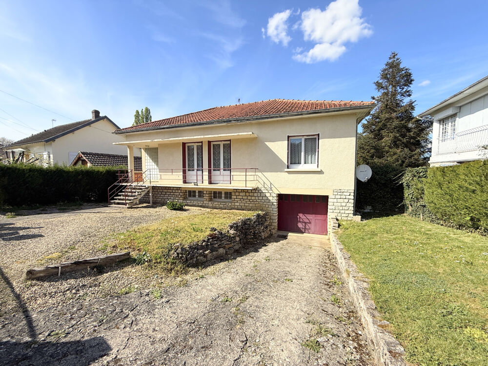 Maison de plain-pied - 93m 2 - sous-sol total