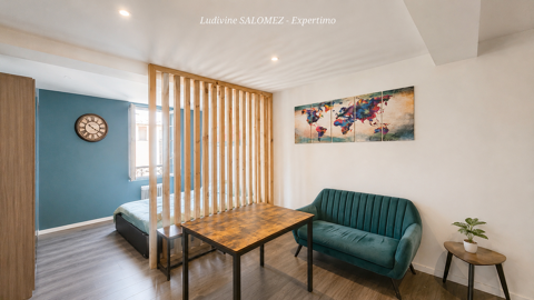   Appartement rénové vendu loué Appartement - 1 pièce(s) - 28 m²