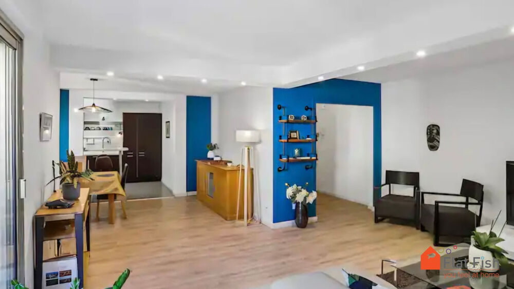 Location Duplex/Triplex Grand duplex meublé de standing avec terrasse, balcon et garage   Quai Joseph Gillet Lyon 4