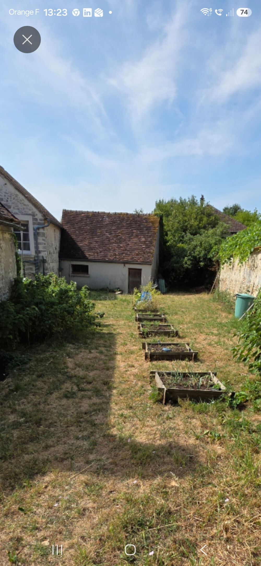 PROJET EXCEPTIONNEL : Garage de 29 m2 à transformer en habitation sur 170 m2 de terrain