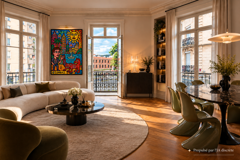 Vente Appartement Superbe appartement type Haussmannien de 100.77m2 avec 3 grandes chambres St etienne