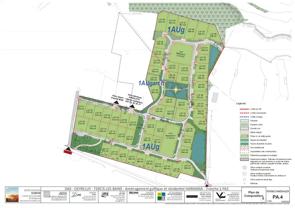 Vente Terrain Terrain Golf Frais de notaire offerts pour les 3 prochains réservataires Tercis les bains