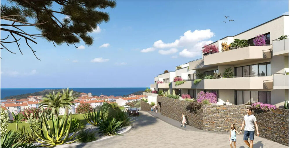 Vente Appartement T4 VUE MER PANORAMIQUE AVEC TERRASSE DE 73 M2 Port vendres