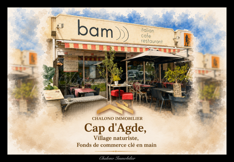 DEPT 34 - LE CAP D'AGDE. RESTAURANT - EMPLACEMENT RECHERCH&Eacute; - TERRASSE - EXPLOITATION IMM&Eacute;DIATE 120000 34300 Le cap d agde