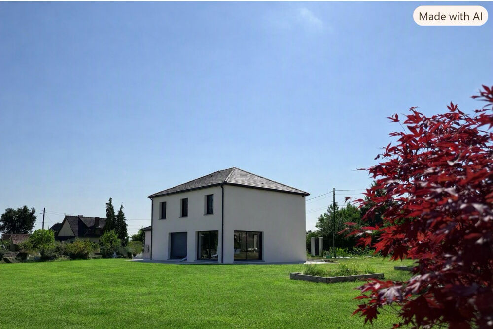 Pavillon contemporain de 2021 - 80m2 - 4 chambres