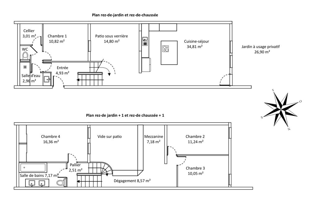  vendre  Duplex/triplex Nanterre (92000)