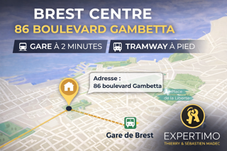  Appartement � vendre 3 pi�ces 60 m�