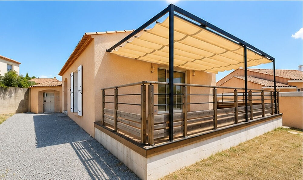 Vente Maison Villa T5 de plain de pied de 137m2 sur 600m2 de terrain Villeveyrac