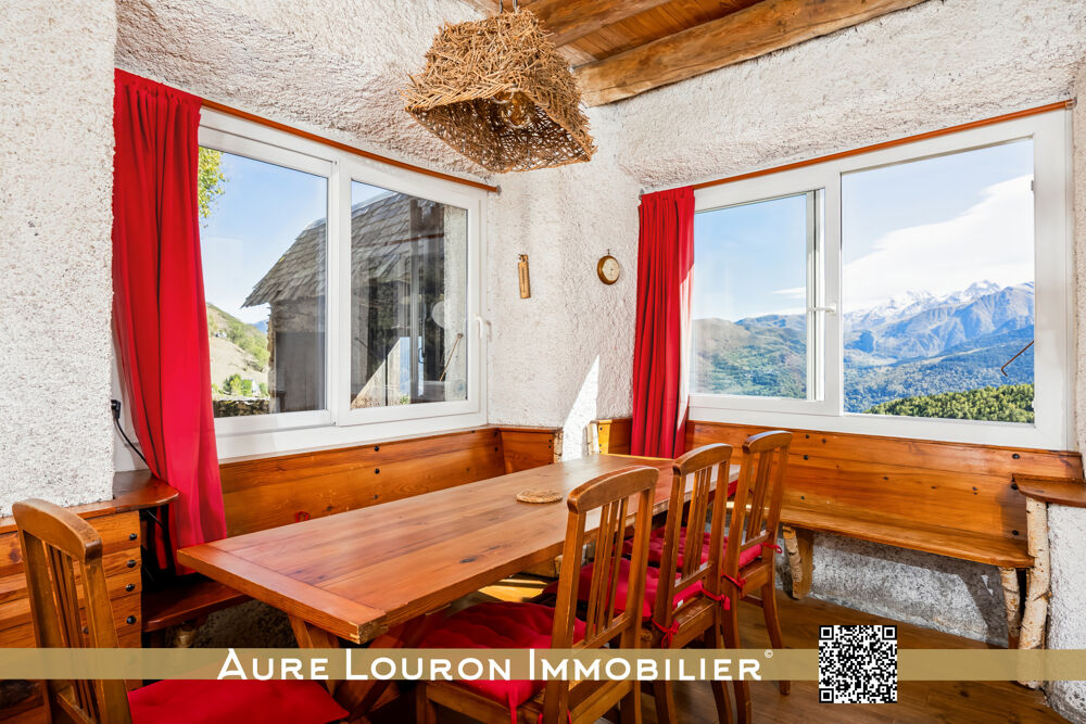 Vente Maison « LA PYRÉNÉENNE »   MAISON DE CARACTÈRE AVEC VUE AU HAMEAU DE SOULAN (SAINT-LARY SOULAN) St lary soulan