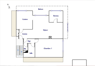  Appartement � vendre 2 pi�ces 70 m�