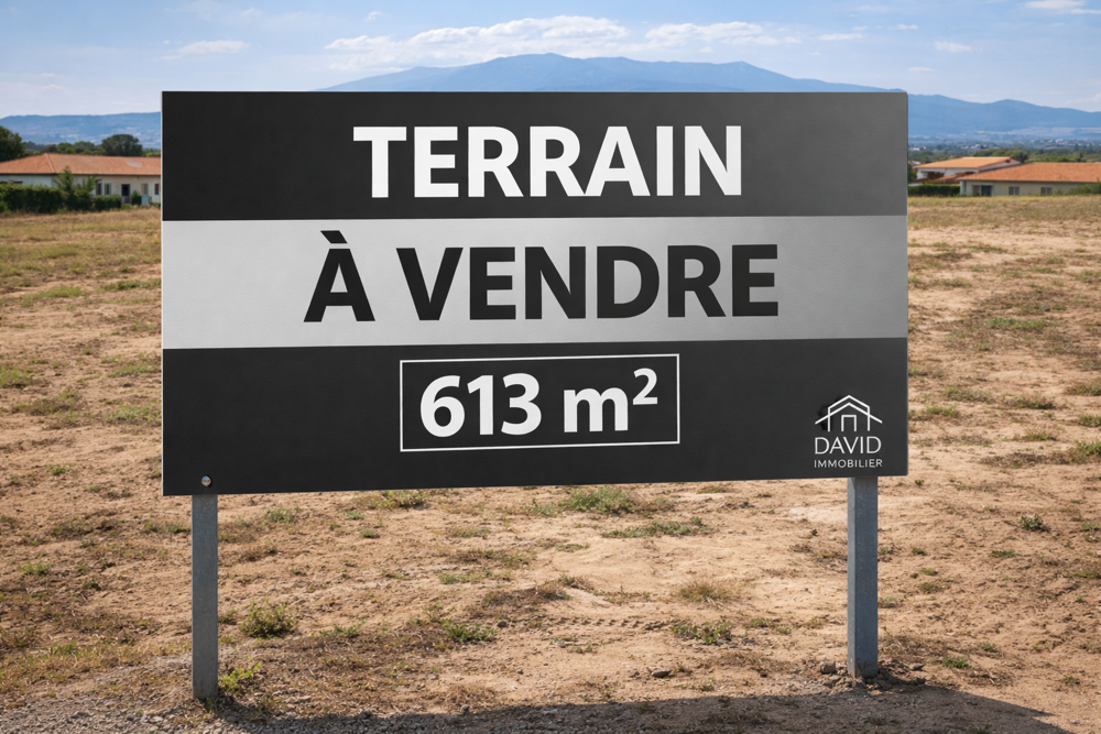 Vente Terrain Millas : terrain constructible de 613m2 Millas