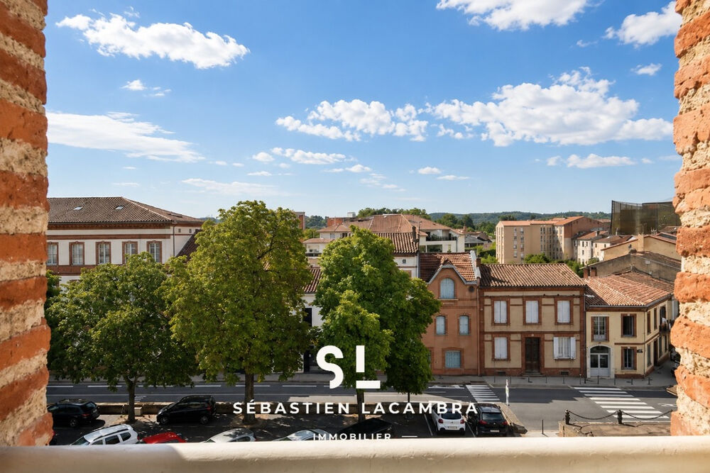 Vente Appartement ALBI   CŒUR HISTORIQUE | 3 PIÈCES   2 CHAMBRES   VUE DÉGAGÉE SUR LE VIEIL ALBI Albi