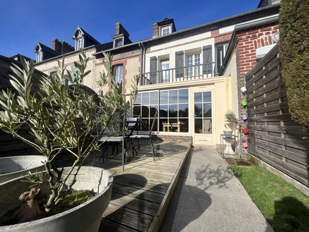 Proche Honfleur Maison de ville 90 m2 avec terrasse et jardin 129 m2 La Rivière-Saint-Sauveur