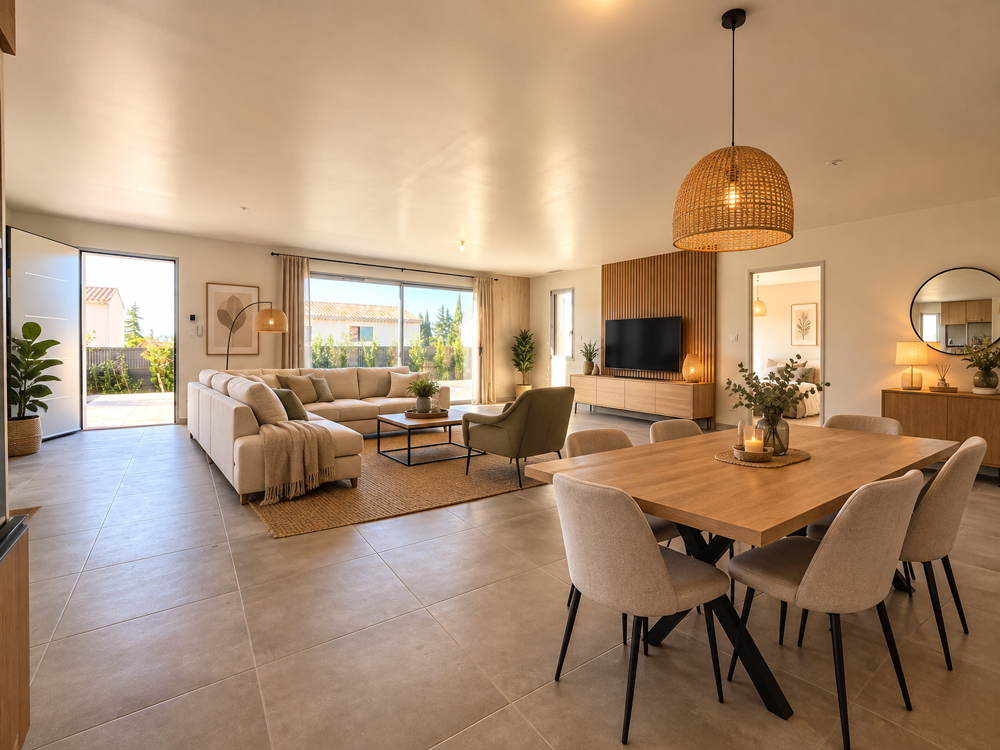 Vente Maison L'ISLE-SUR-LA-SORGUE   MAISON NEUVE AVEC PISCINE ET 4 CHAMBRES L isle sur la sorgue