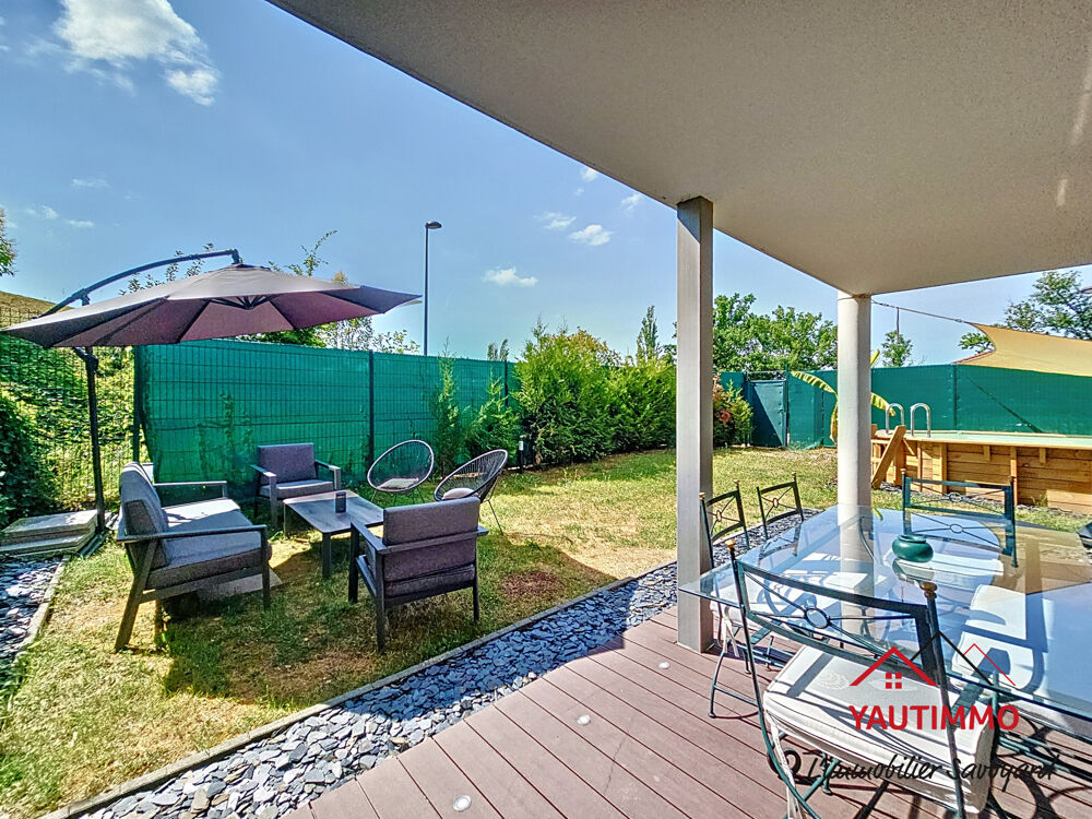 Appartement T3 avec jardin de 130 m2, piscine, garage et domotique Vétraz-Monthoux