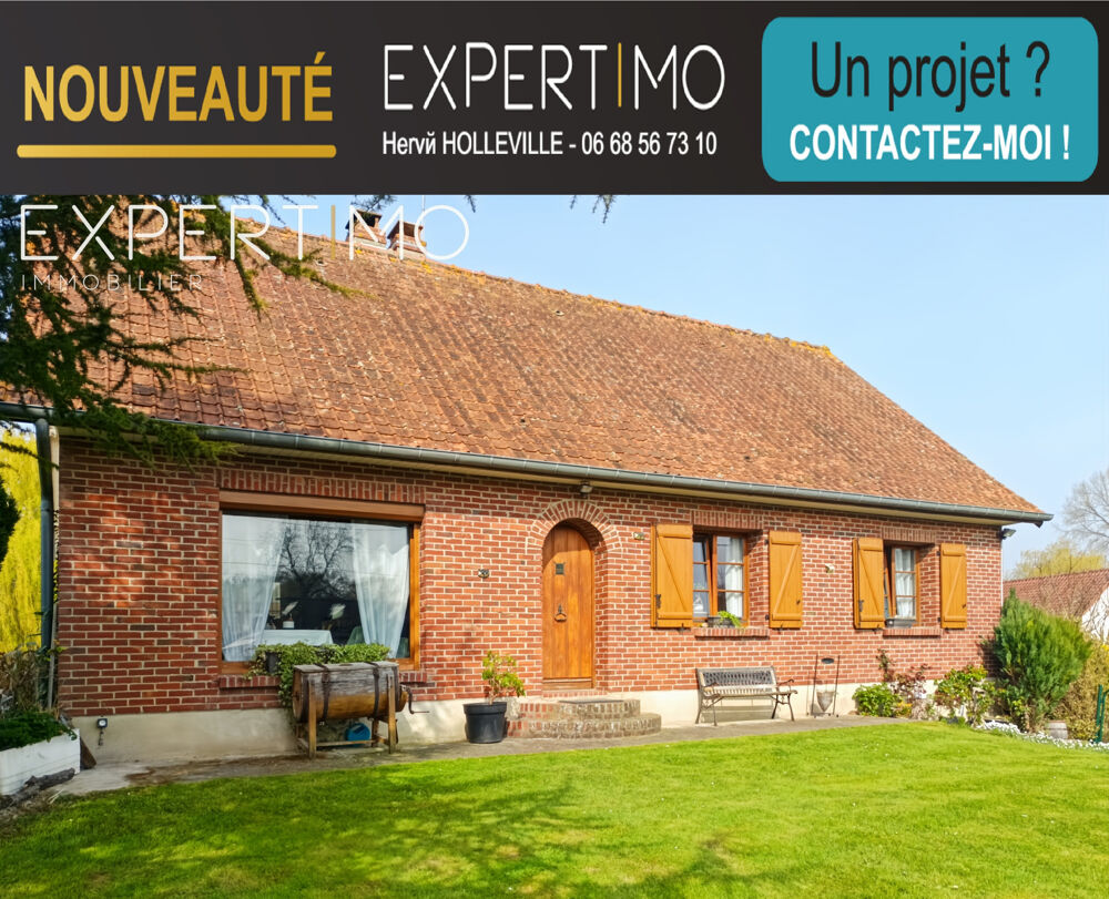 Maison 5 pièces 163 m2 Terrain de +9 000 m2 très beau cadre en Baie de Somme