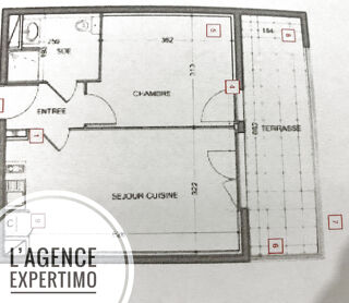  Appartement � vendre 2 pi�ces 39 m�