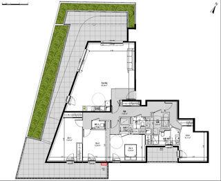  Appartement à vendre 5 pièces 139 m²