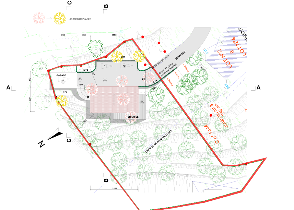 Vente Terrain SAINT BLAISE : TERRAIN EN POSITION DOMINANTE OFFRANT UNE SUPERBE VUE SUR LES MONTAGNES, EXPOSE OUEST St blaise