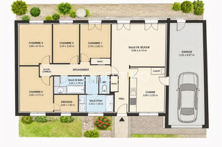  Maison à vendre 4 pièces 98 m²