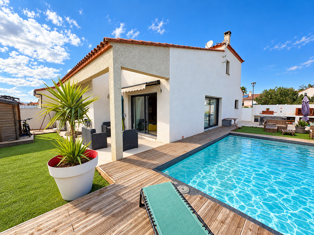 Vente Maison VILLA F5 175 m2 avec piscine Latour bas elne