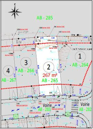  Terrain � vendre 267 m�