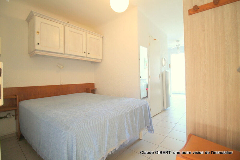 T1 de 21,79 m2 en rez-de-chaussée, au centre-ville de Balaruc-Les-Bains avec une place de stationnement