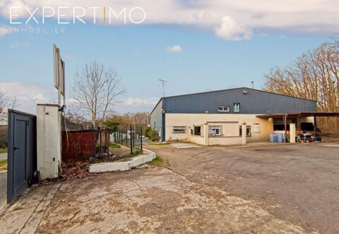 Rare sur le secteur d'Arpajon ! B&acirc;timent ind&eacute;pendant de 950 m2 sur terrain de 6130 m2 proche RN20 1155000 91650 Breuillet