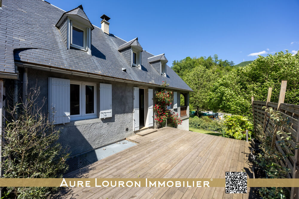 GRANDE MAISON FAMILIALE AVEC ESPACE INDÉPENDANT, GARAGE, JARDIN ET VUE A CADÉAC