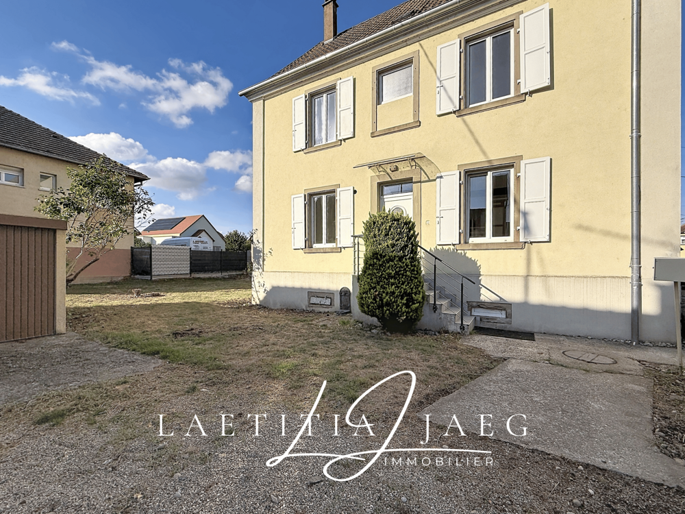 Vente Maison SAND   MAISON FAMILIALE   147 M2   5 CHAMBRES   GARAGE   SOUS-SOL COMPLET Sand