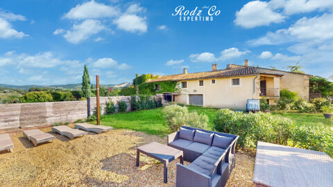   Rustrel, l'�me secr�te du Luberon   Maison de hameau ancienne avec vue panoramique & jardin clos Maison - 4 pi�ce(s) - 117 m�