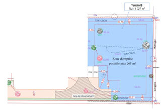  Terrain � vendre 1027 m�