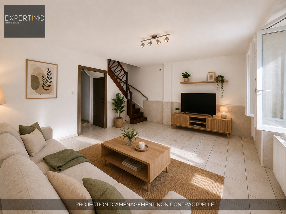 Vente Maison Maison de ville avec jardin et toiture neuve Aubin
