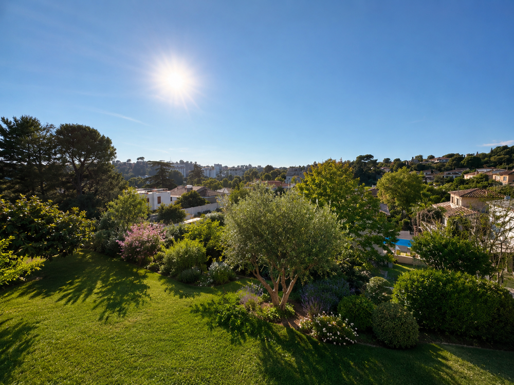 Vente Terrain Magnifique terrain de 1 050 m2   Vue dominante, permis accordé et libre constructeur - La valentine