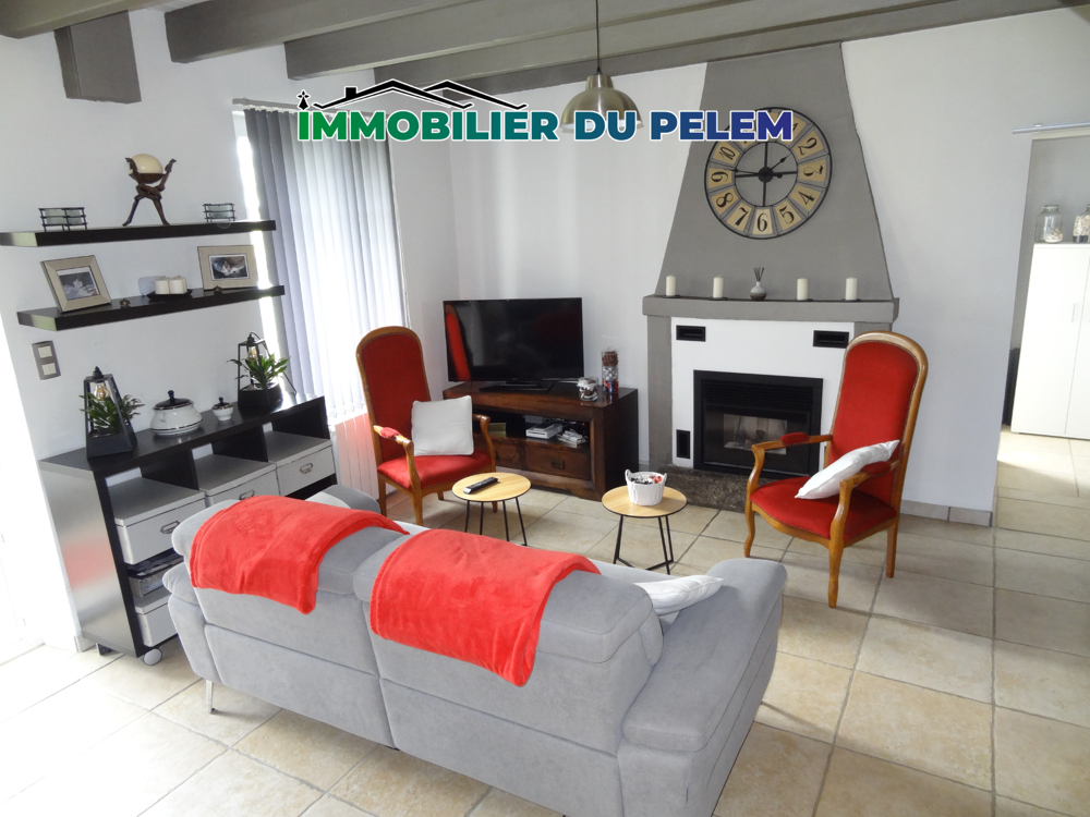 Vente Maison Maison soignée avec terrain arboré et hangar en campagne de Plounevez-Quintin Plounevez quintin