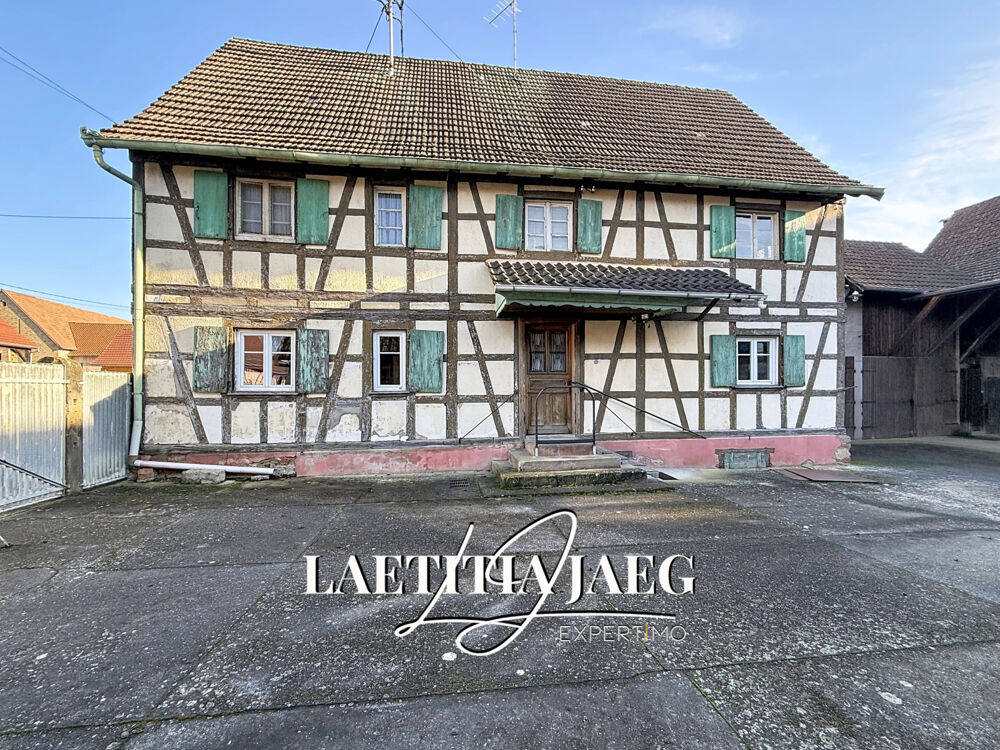 MAISON ALSACIENNE - 196 M2 - DEPENDANCES - RUE CALME