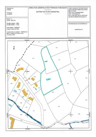  Terrain � vendre 7256 m�