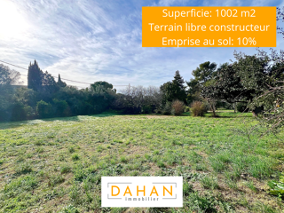  Terrain à vendre 1002 m²