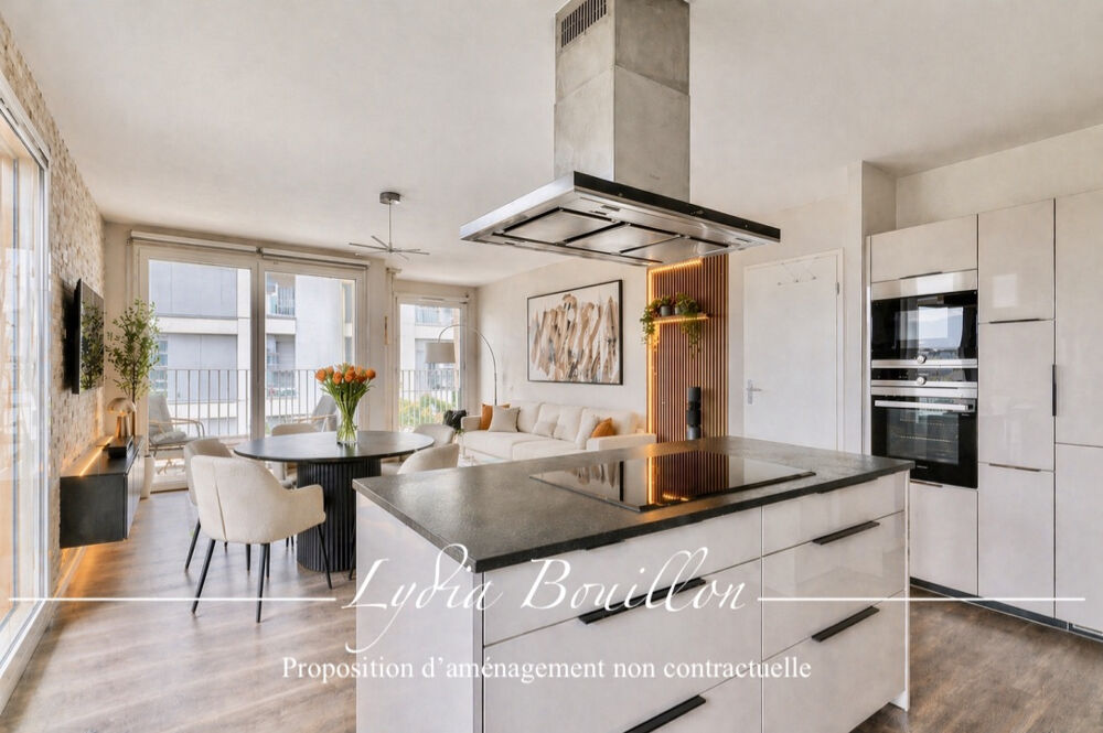 Vente Appartement NANTERRE-UNIVERSITE  3 pièces lumineux avec balcons  en étage élevé et vue dégagée Nanterre