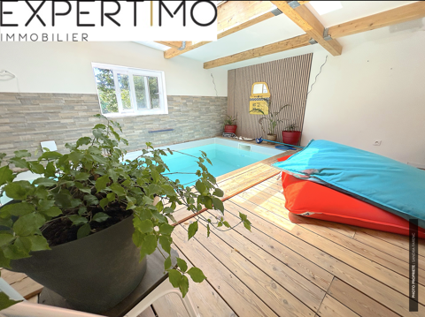   Maison de village meubl�e avec piscine int�rieure Maison - 4 pi�ce(s) - 157 m�