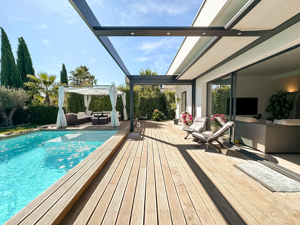 Vente Maison Maison contemporaine de plain-pied avec piscine à débordement- JACOU Jacou