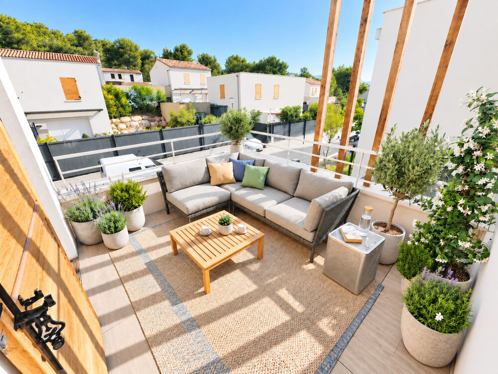 Maison de type 4 en R+1 construite sur une parcelle de 283 m2 Meyreuil 13590