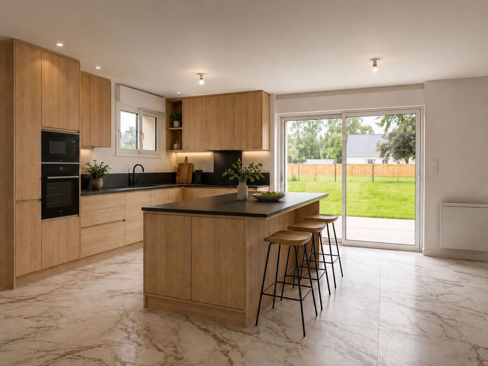 Vente Maison HERIC, CENTRE VILLE MAISON RENOVEE DE 115 m2 sur un terrain de 589 M2, 4 CHAMBRES ET UN GARAGE Heric