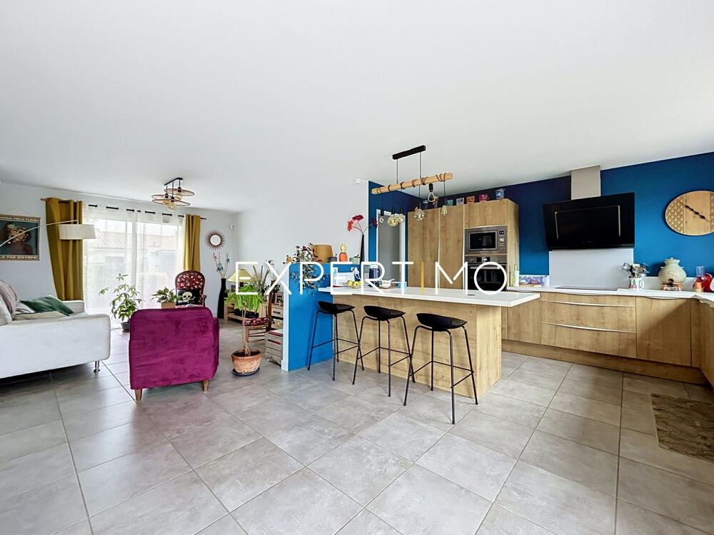 Vente Maison Montgiscard, Maison T6 Contemporaine avec Piscine, garage et Jardin Arboré. Montgiscard