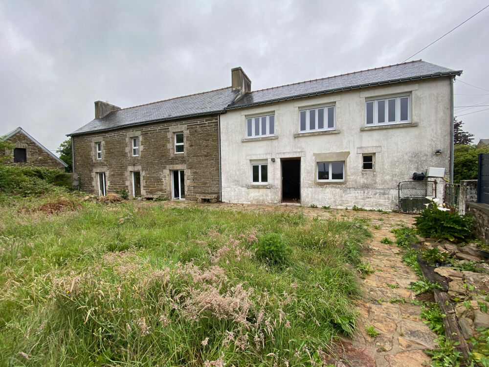 Ensemble immobilier à fort potentiel: 2 maisons modulable à Scaer
